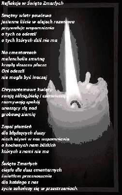 Refleksje w Święto Zmarłych